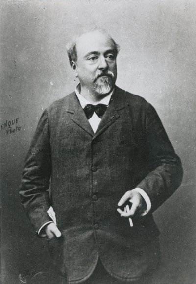 Emmanuel Chabrier (1842-94) by French Photographer